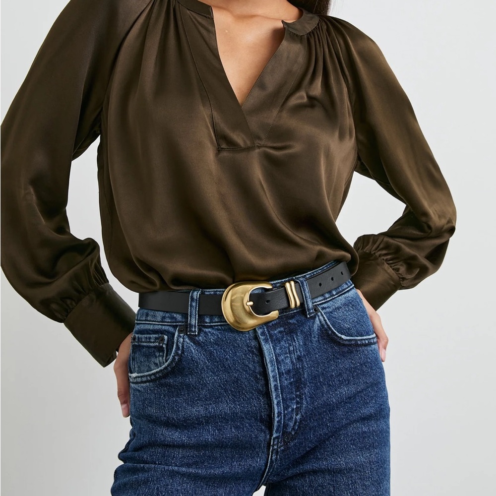 Rails Wynn’s Top Dark Moss (Brown)